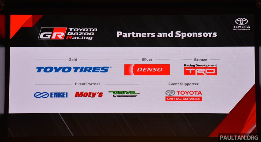 Toyota Gazoo Racing Vios Challenge 扩展40辆车参赛。 35120
