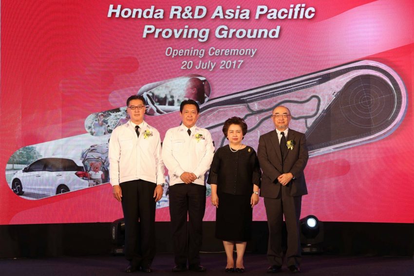 Honda 东南亚首个综合汽车及摩托的测试跑道正式启用。 36524