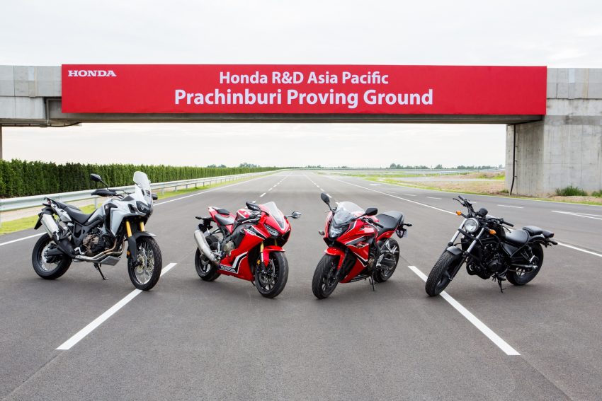 Honda 东南亚首个综合汽车及摩托的测试跑道正式启用。 36525