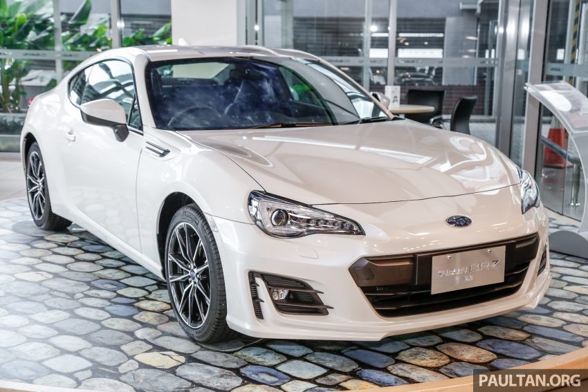 Subaru BRZ 本地发布小改款，加入自排选择，22.4万起。 37770