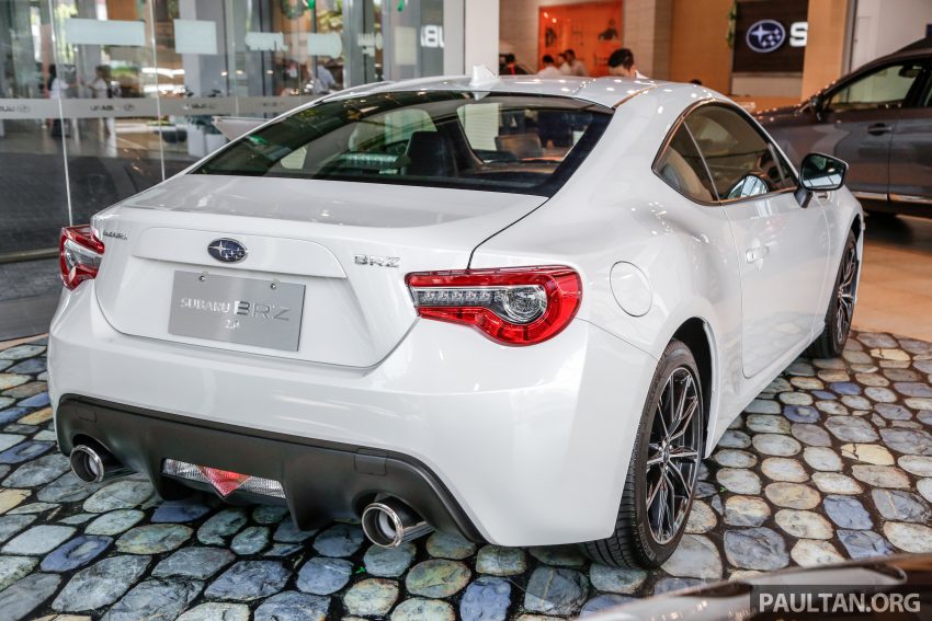 Subaru BRZ 本地发布小改款，加入自排选择，22.4万起。 37772