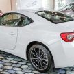 Toyota 86 孪生兄弟，Subaru BRZ 小改款正式在本地发布，新增六速手排选项，售RM 224K，自排售RM231K！