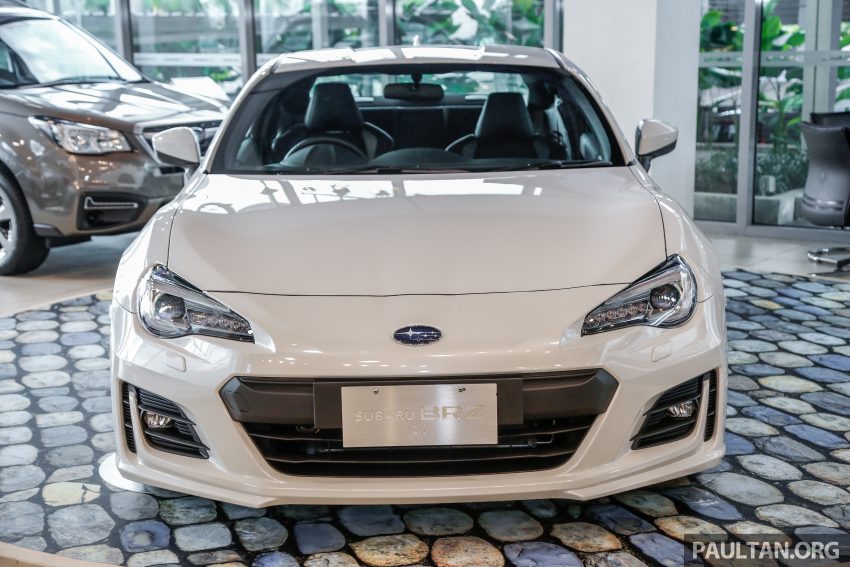 Subaru BRZ 本地发布小改款，加入自排选择，22.4万起。 37775