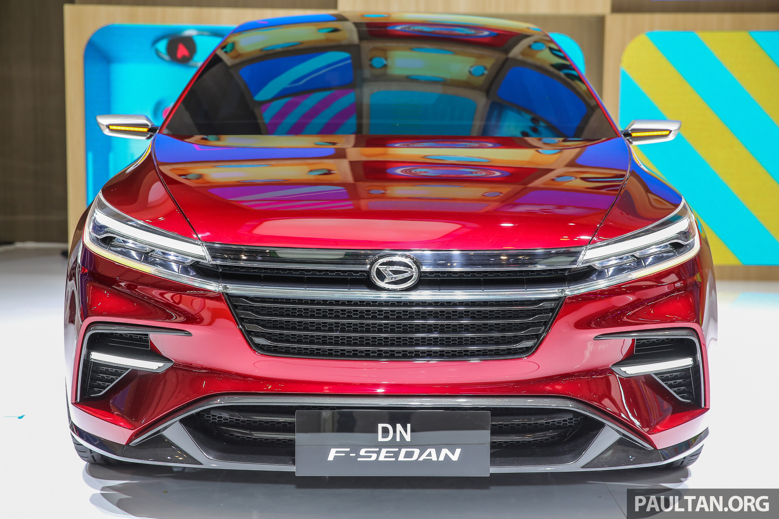 印尼车展daihatsu dn f sedan 概念车印尼全球首秀 daihatsu dn f sedan 3 paul tan 汽车资讯网