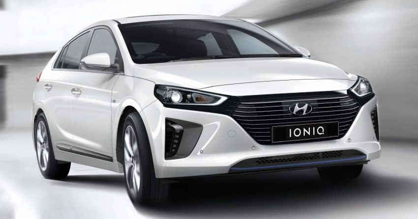 Hyundai Ioniq 多媒体娱乐系统小升级，追加导航功能。 38239