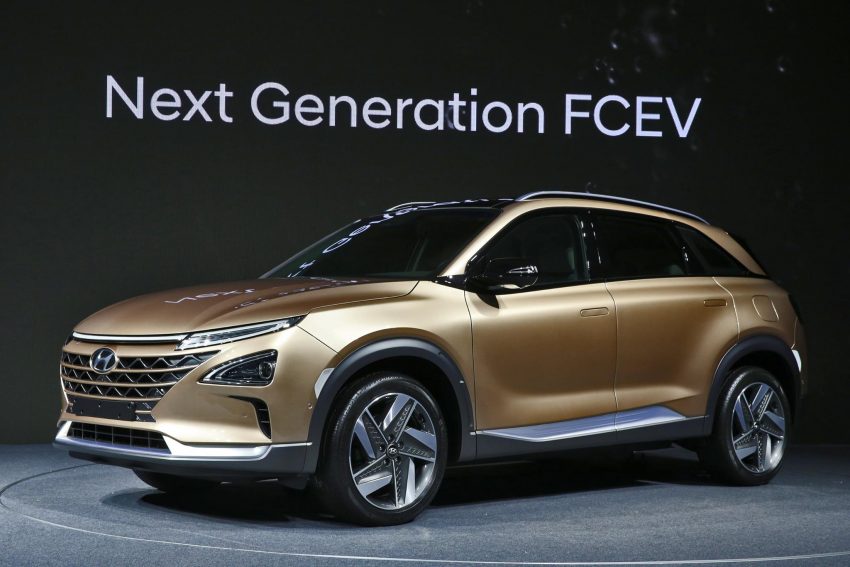 Hyundai 新一代氢燃料电动SUV亮相，2018年正式发布！ 39623