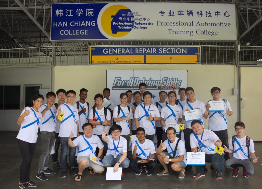 Ford 槟城韩江学院办“生活驾驶技术”课程, 50名学生参与! 39474