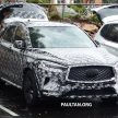 谍照：全新 Infiniti QX50 内饰曝光，预计明年面市发售。