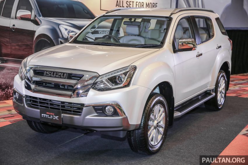七座SUV, 小改款 Isuzu MU-X 正式发布, 售价RM172K起。 38148