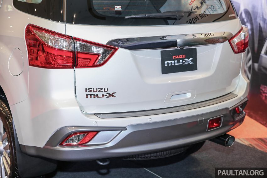 七座SUV, 小改款 Isuzu MU-X 正式发布, 售价RM172K起。 38165