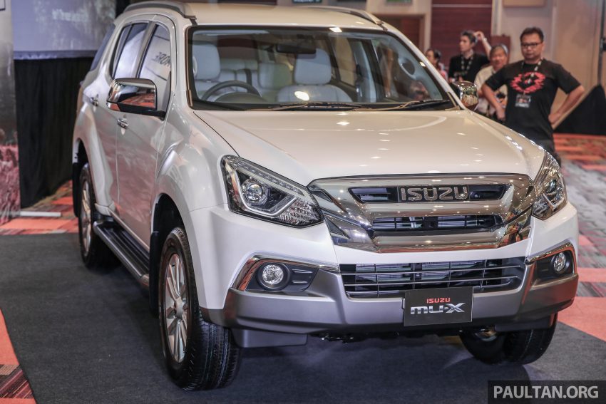 七座SUV, 小改款 Isuzu MU-X 正式发布, 售价RM172K起。 38149