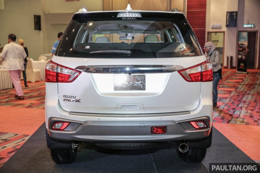 七座SUV, 小改款 Isuzu MU-X 正式发布, 售价RM172K起。 38152