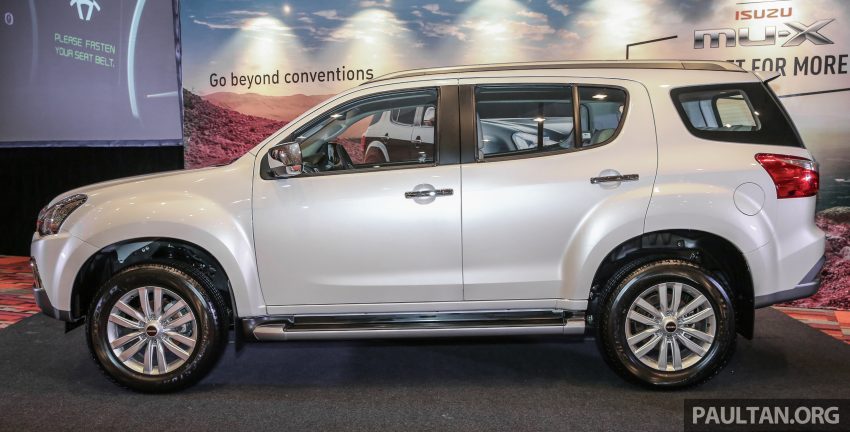 七座SUV, 小改款 Isuzu MU-X 正式发布, 售价RM172K起。 38153