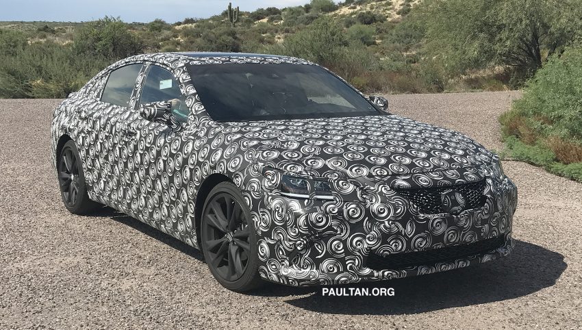 全新 Lexus ES 谍照曝光，或取代 GS 成中大型豪华房车。 38092