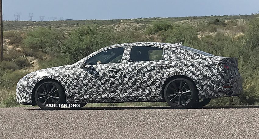 全新 Lexus ES 谍照曝光，或取代 GS 成中大型豪华房车。 38096