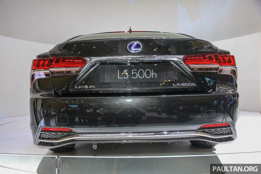 印尼车展：混合动力旗舰房车, Lexus LS 500h 实车亮相！ 39199