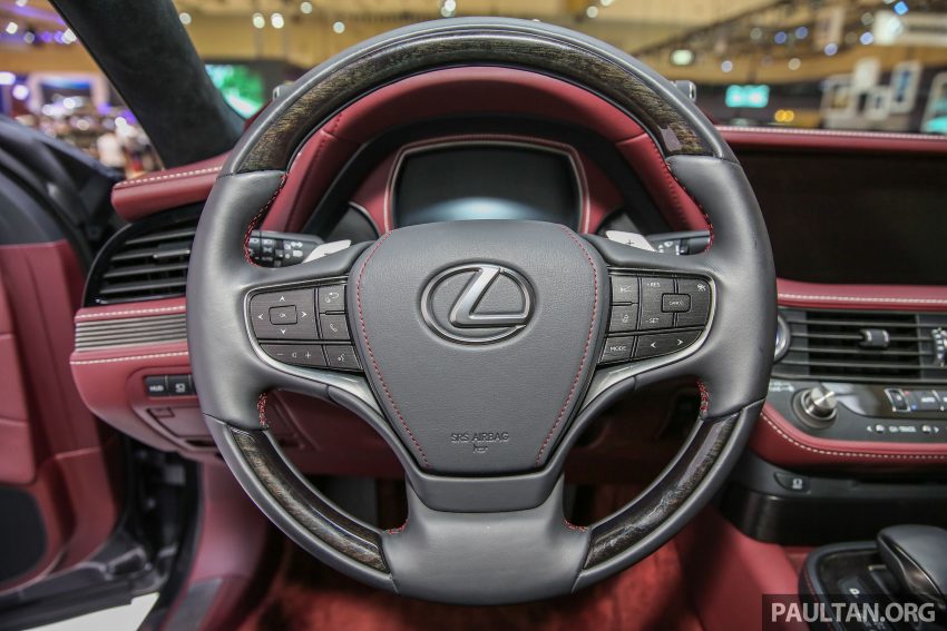 印尼车展：混合动力旗舰房车, Lexus LS 500h 实车亮相！ 39214