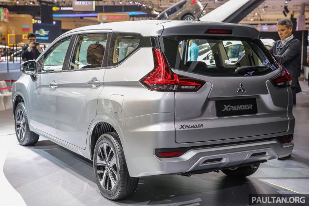 印尼车展: Mitsubishi Xpander，集SUV与MPV特点一身。