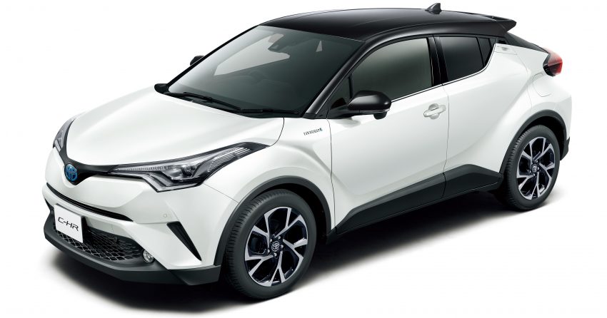 保持新鲜, 日规版 Toyota C-HR 推出八种双配色车身涂装 ! 37900