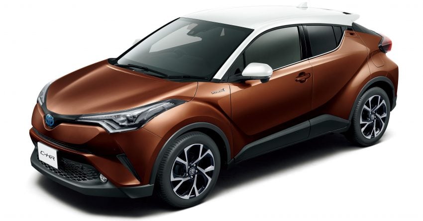 保持新鲜, 日规版 Toyota C-HR 推出八种双配色车身涂装 ! 37901