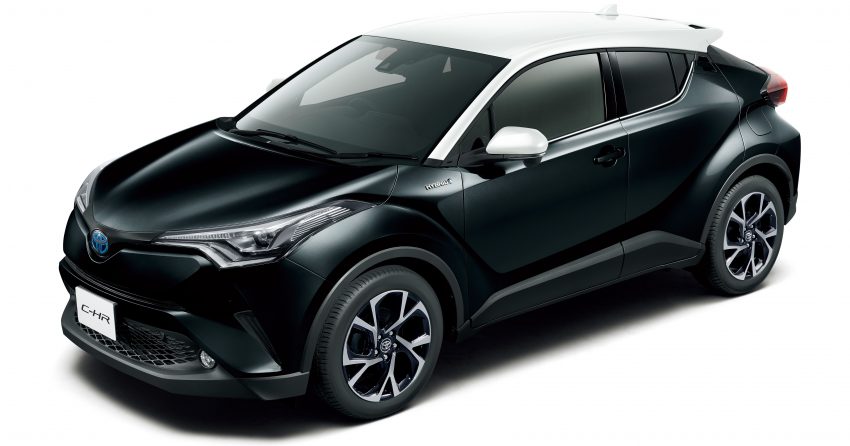保持新鲜, 日规版 Toyota C-HR 推出八种双配色车身涂装 ! 37899