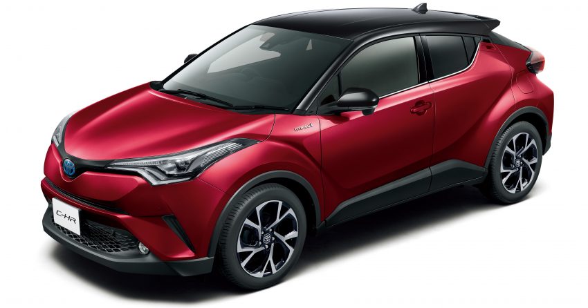 保持新鲜, 日规版 Toyota C-HR 推出八种双配色车身涂装 ! 37898