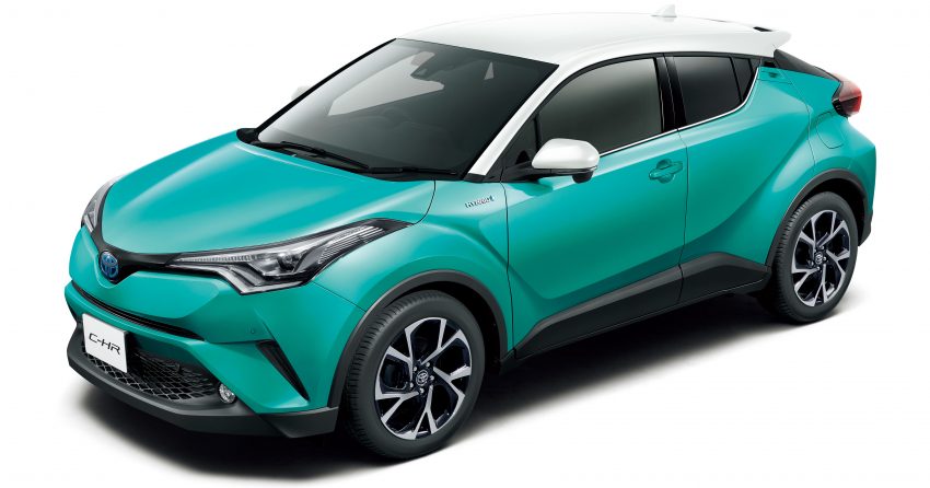 保持新鲜, 日规版 Toyota C-HR 推出八种双配色车身涂装 ! 37897