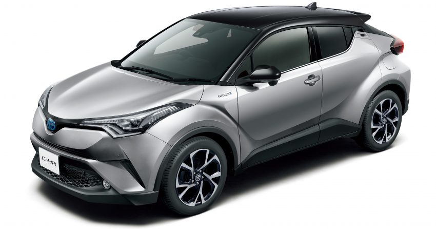 保持新鲜, 日规版 Toyota C-HR 推出八种双配色车身涂装 ! 37896
