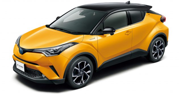 保持新鲜, 日规版 Toyota C-HR 推出八种双配色车身涂装 !