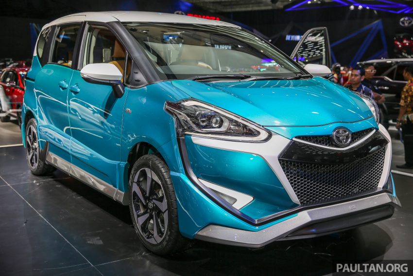 印尼车展：Toyota Sienta Ezzy，帅气变身，运动风浓厚！ 38789