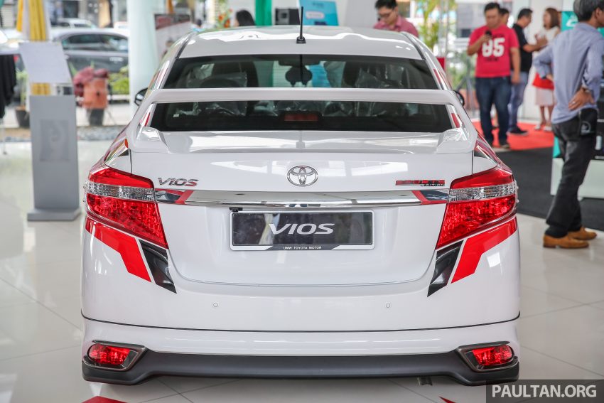 新车图集: Toyota Vios Sport Edition, 外表张扬, 更运动化! 38274
