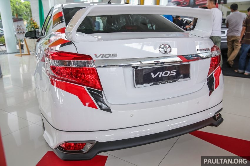 新车图集: Toyota Vios Sport Edition, 外表张扬, 更运动化! 38281