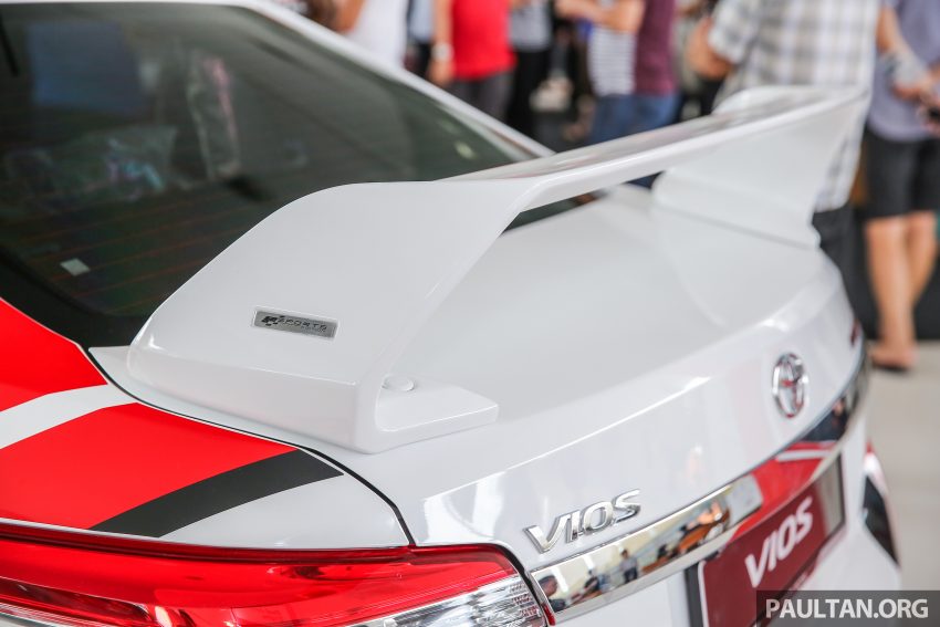 新车图集: Toyota Vios Sport Edition, 外表张扬, 更运动化! 38283