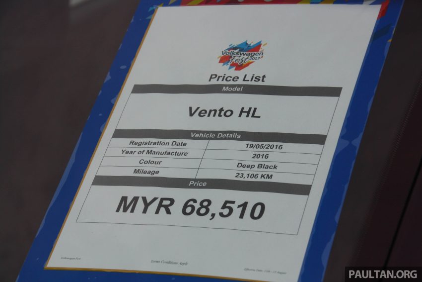 Volkswagen Fest 2017，VW车型大促销，最低RM 30K！ 39056
