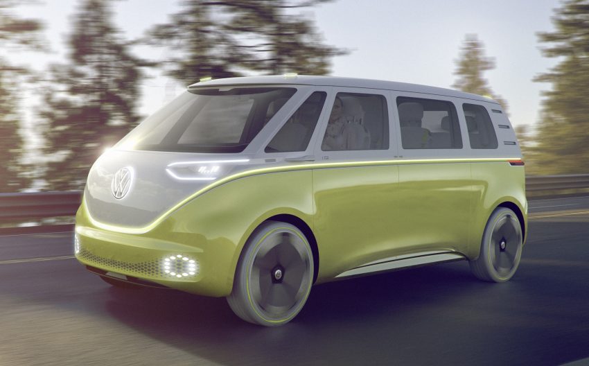 经典回归，Volkswagen I.D. Buzz 概念电动小巴确认量产 ! 39837