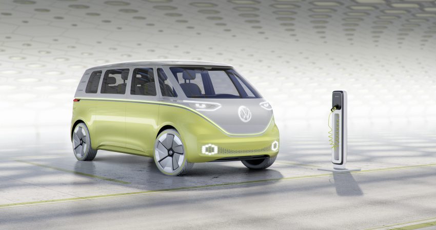经典回归，Volkswagen I.D. Buzz 概念电动小巴确认量产 ! 39843