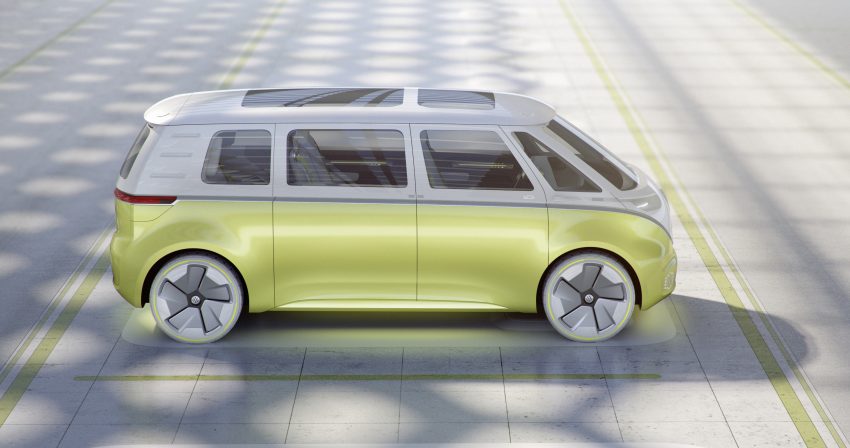 经典回归，Volkswagen I.D. Buzz 概念电动小巴确认量产 ! 39844