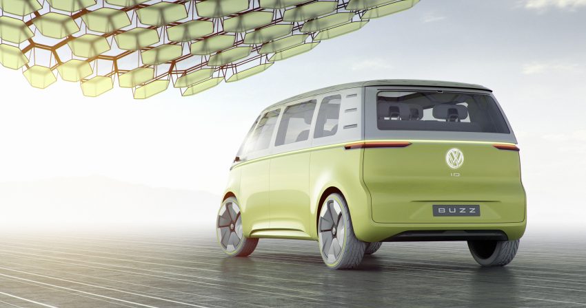 经典回归，Volkswagen I.D. Buzz 概念电动小巴确认量产 ! 39845