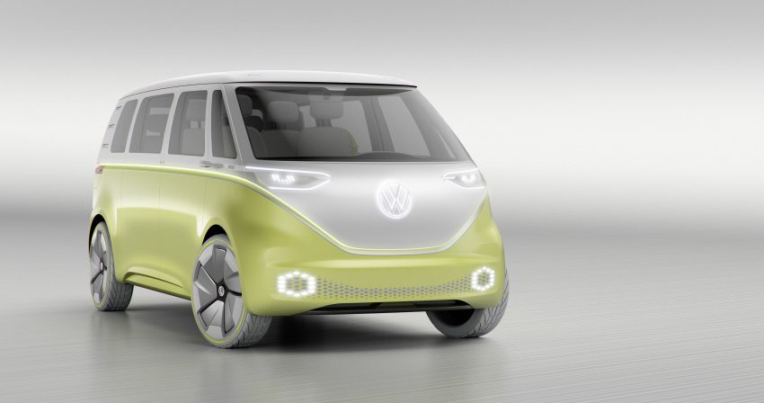 经典回归，Volkswagen I.D. Buzz 概念电动小巴确认量产 ! 39847