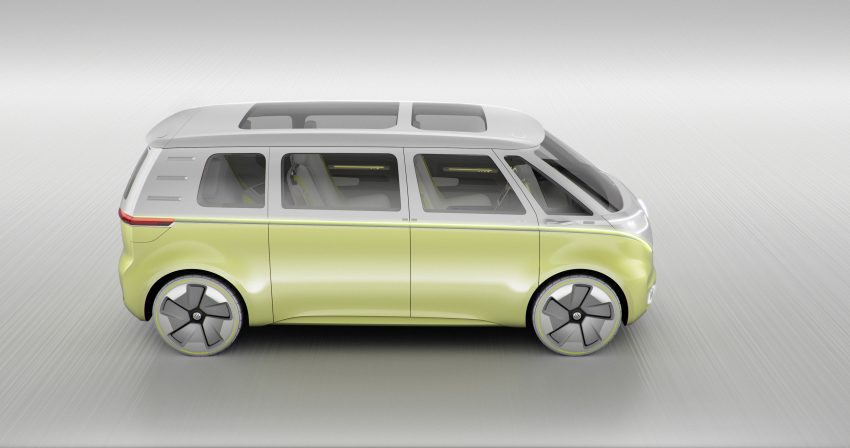 经典回归，Volkswagen I.D. Buzz 概念电动小巴确认量产 ! 39849