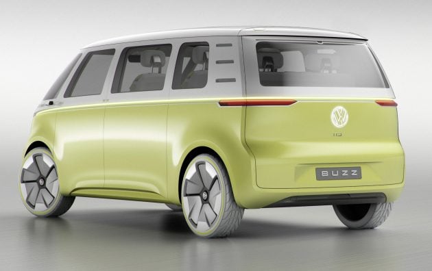 经典回归，Volkswagen I.D. Buzz 概念电动小巴确认量产 !