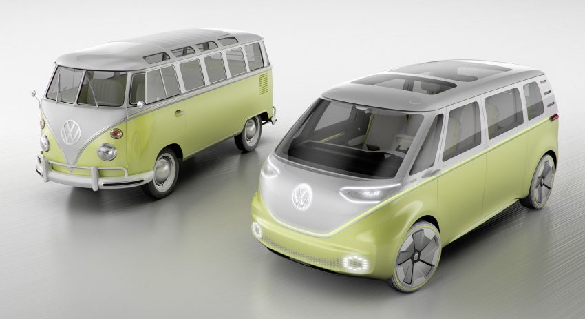经典回归，Volkswagen I.D. Buzz 概念电动小巴确认量产 ! 39852