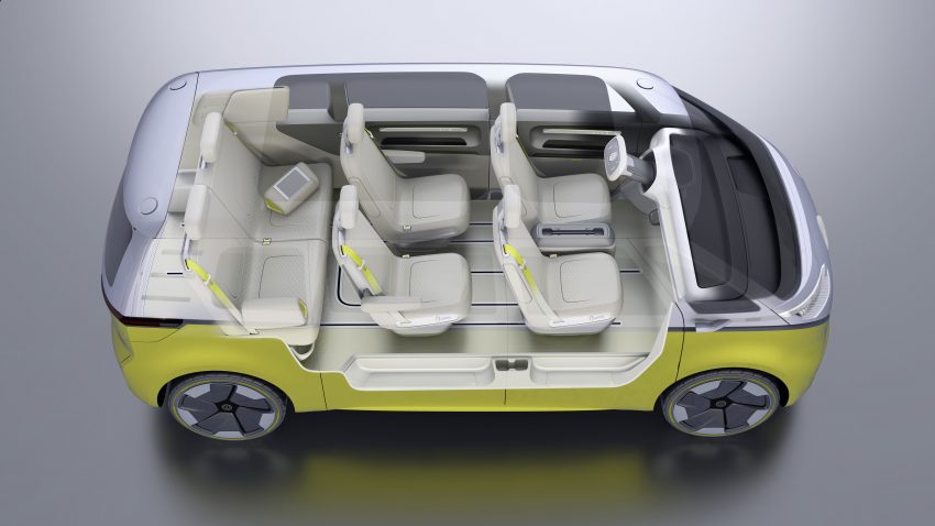 经典回归，Volkswagen I.D. Buzz 概念电动小巴确认量产 ! 39858