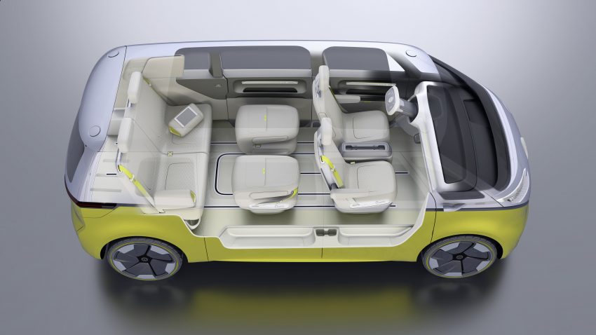 经典回归，Volkswagen I.D. Buzz 概念电动小巴确认量产 ! 39859