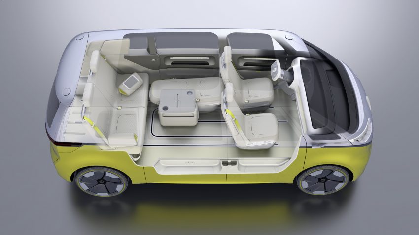 经典回归，Volkswagen I.D. Buzz 概念电动小巴确认量产 ! 39860