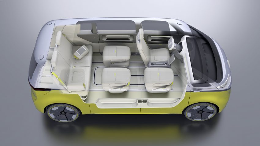 经典回归，Volkswagen I.D. Buzz 概念电动小巴确认量产 ! 39861