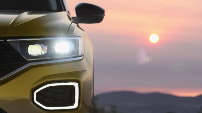 Volkswagen T-Roc 发布前一周释出部份实车预告视频。 39359