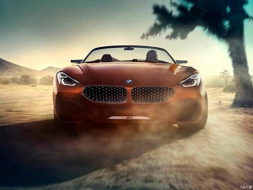 BMW Z4 概念轿跑官图临发布前提早泄露！帅到没朋友！ 39587