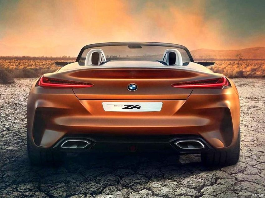 BMW Z4 概念轿跑官图临发布前提早泄露！帅到没朋友！ 39588
