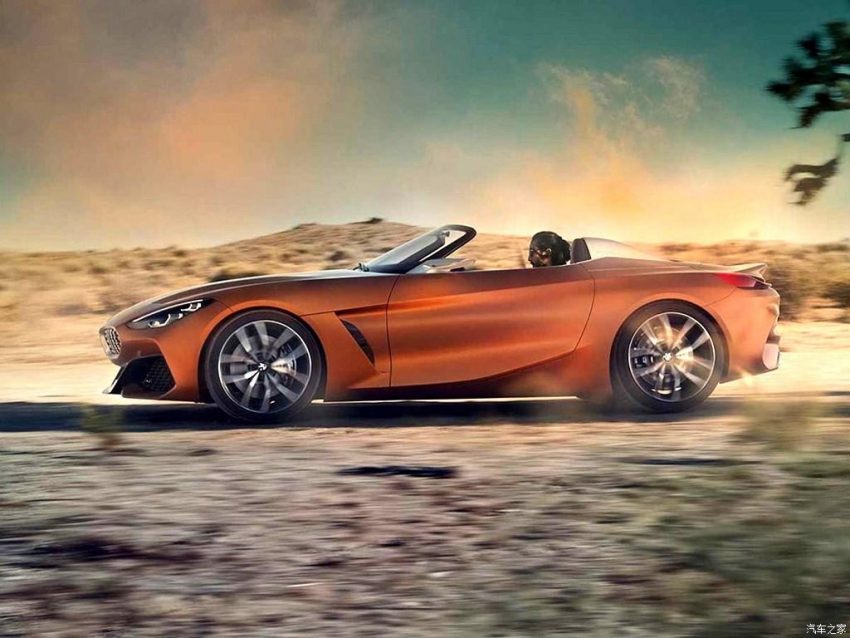 BMW Z4 概念轿跑官图临发布前提早泄露！帅到没朋友！ 39589
